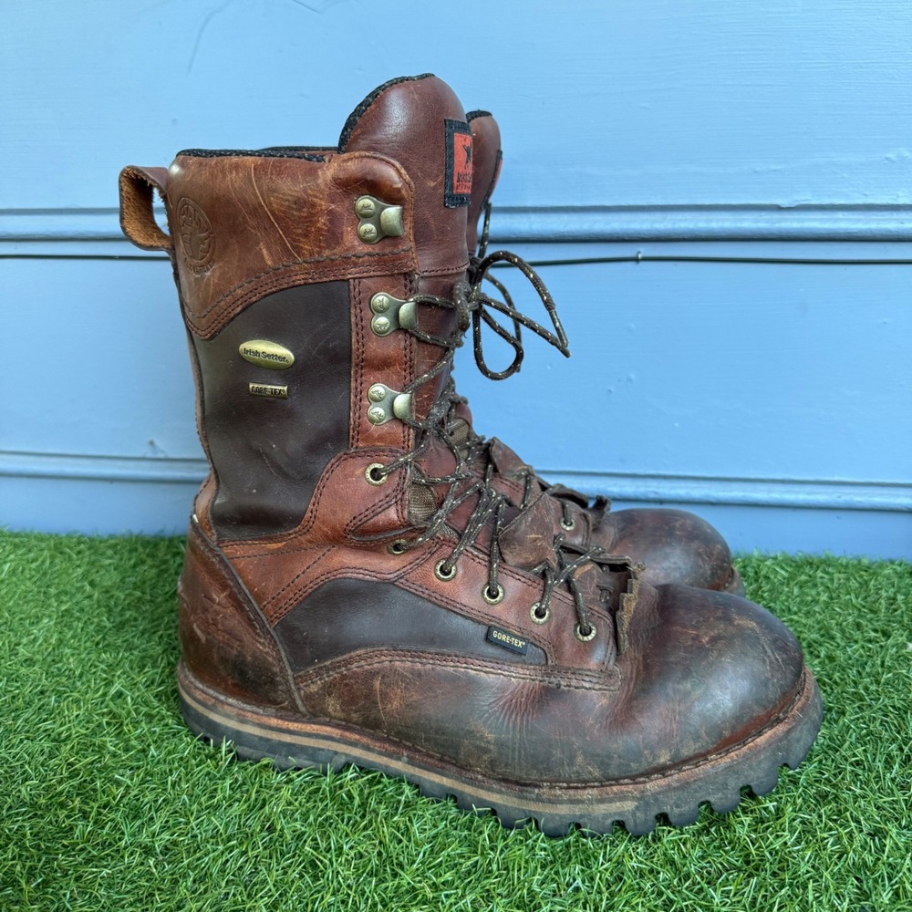 Irish Setter Red Wing Elk Tracker 882 Mens 12 EE Gore-Tex 600g Thinsulate Boots